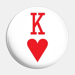 King of Hearts Pin