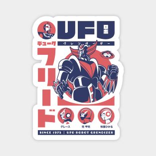 326 Retro Grendizer Magnet