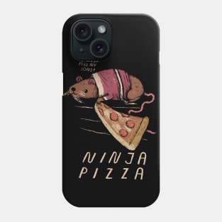 ninja pizza Phone Case