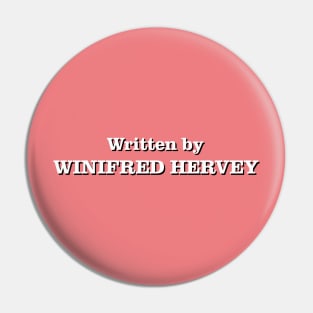 Written by Winifred Hervey Pin