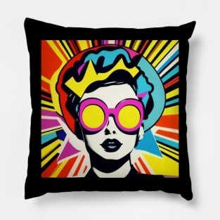 Real Musical Genius Abstract Virtuoso Pillow