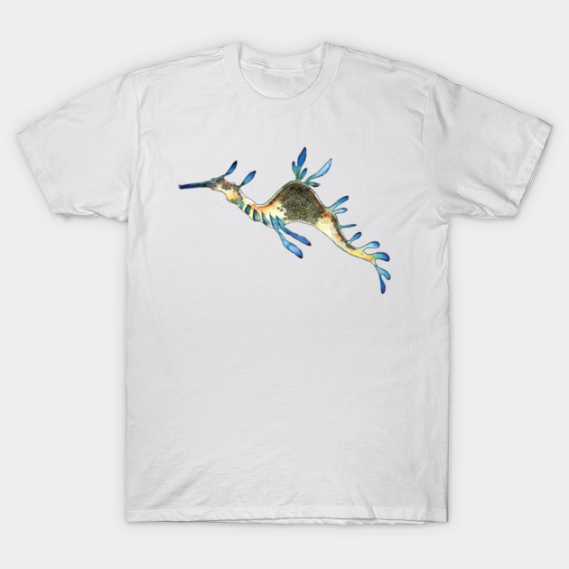 Watercolor Weedy Seadragon Seadragon T Shirt Teepublic