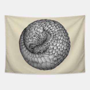 Pangolin Ball Tapestry