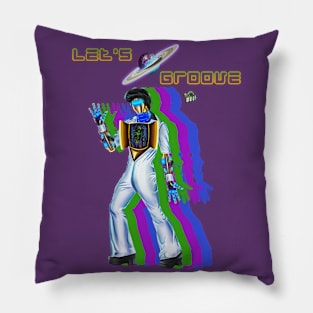 Alien disco 2 Pillow