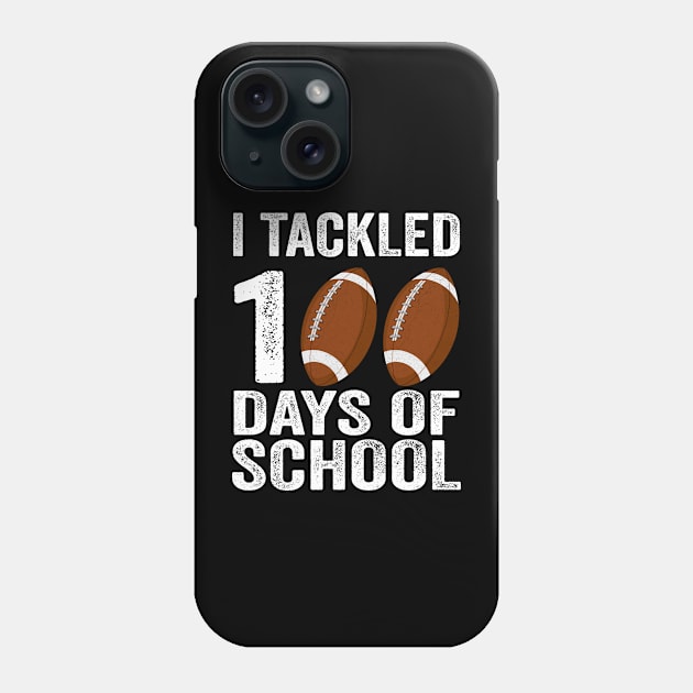 I tackled 100 days school Phone Case by Crayoon