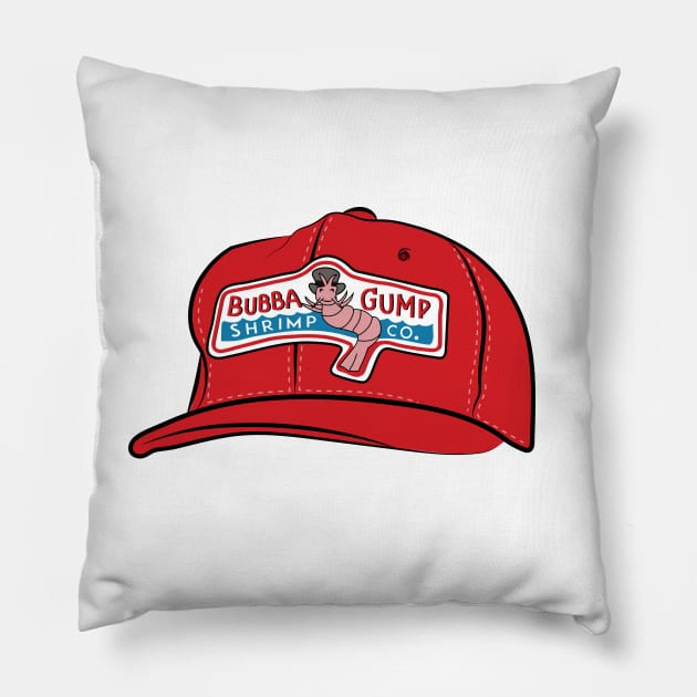 Bubba Gump Shrimp Co. Pillow by ShayliKipnis