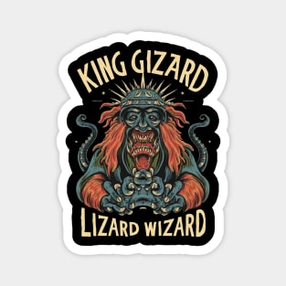 King Gizzard And The Lizard Wizard Magnet