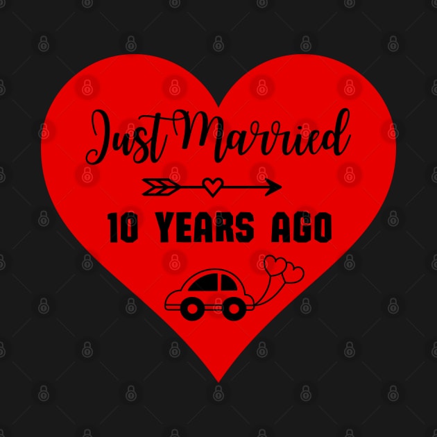 Just Married 10 Years Ago - Wedding anniversary by Rubi16