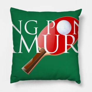 Ping Pong Samurai Pillow