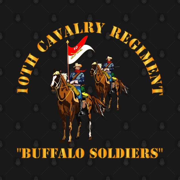 10th Cavalry Regiment w Cavalrymen - Buffalo Soldiers by twix123844