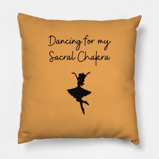 Dancing for my Sacral Chakra Pillow