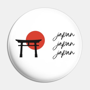 Japan Japan Japan Torii Gate Pin