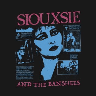 Siouxie & The Banshees - Goth Fanmade T-Shirt