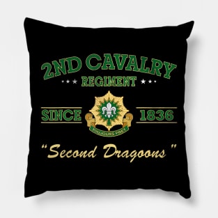 2Nd Cavalry Regiment Veteran Military Father Day Pillow