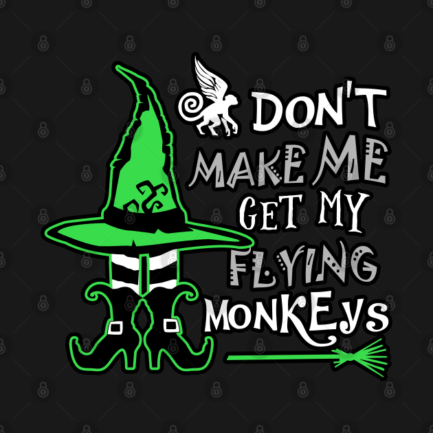 My Flying Monkeys! - Wicked - T-Shirt | TeePublic