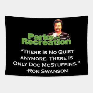 RON SWANSON QUOTE Tapestry