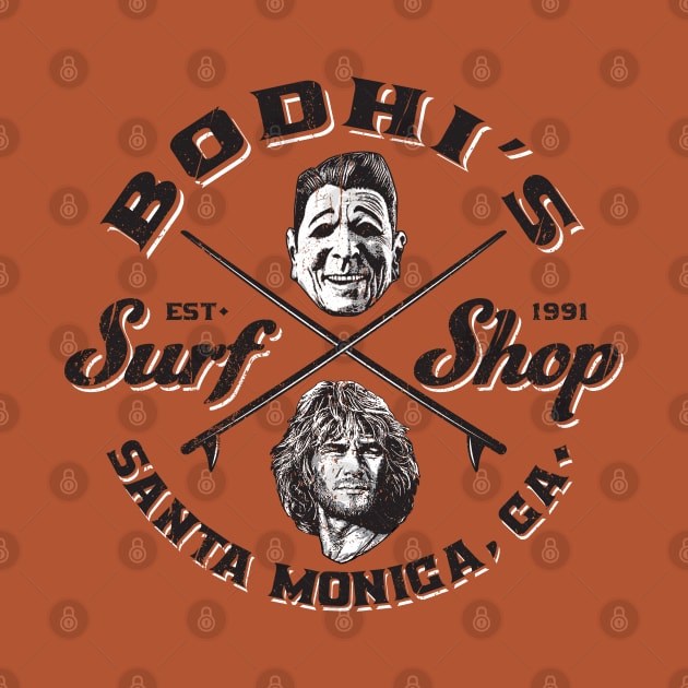 Bodhi's Surf Shop by Alema Art