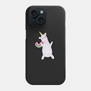 Cute Watercolor Unicorn Phone Case