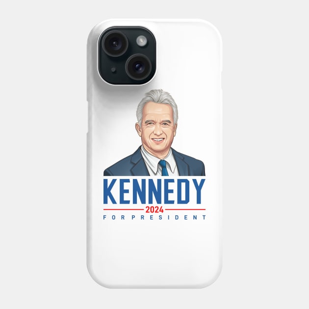 Kennedy 2024 For President, Rfk Jr 2024 Phone Case by idjie