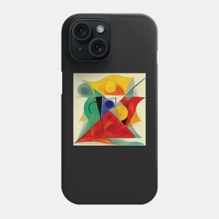 Illustrations inspired by Wassily Kandinsky Phone Case