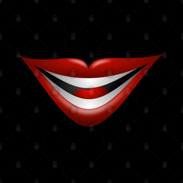 red kiss big smail by Family shirts