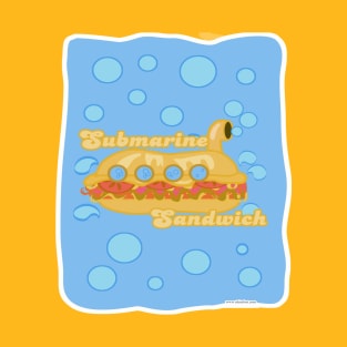 Sixties Mod Submarine Sandwich T-Shirt