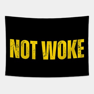 NOT WOKE Tapestry