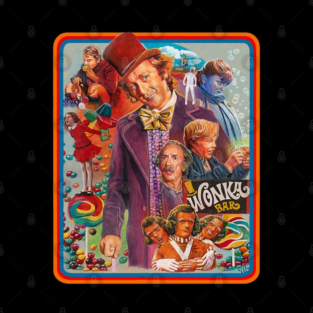 Wonka pure imagination by Chris Hoffman Art