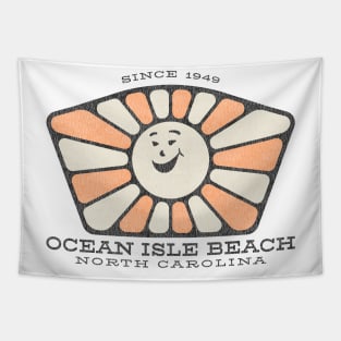 Ocean Isle Beach, NC Summertime Smiley Sunshine Tapestry