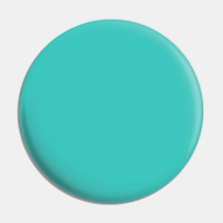 Minimal Solid Neon Blue Color Tone Pin