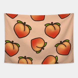 Cute Peach Tapestry