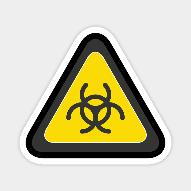 Biohazard Sign Magnet by emma17