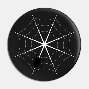 Spider and web II Pin