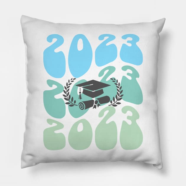 Congratulations! 2023 Pillow by pokymike