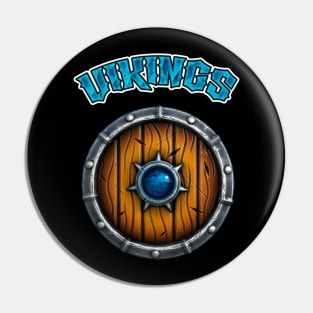 3D Viking's Shield Pin