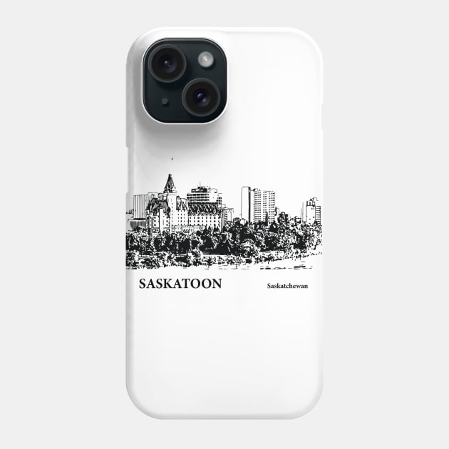 Saskatoon Saskatchewan Phone Case by Lakeric