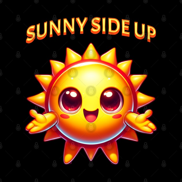 Sunny Side Up Smiling Sun by JoeStylistics