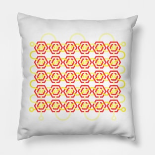 Microchip pattern Pillow