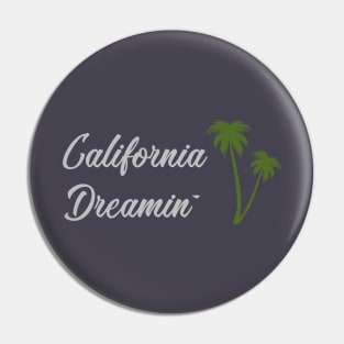 California Dreamin, silver Pin