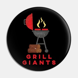 Grill Giants Pin