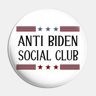 Anti Biden Social Club Pin