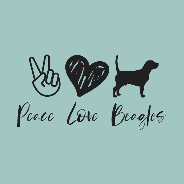 Peace Love Beagles by nyah14