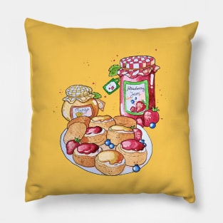 Cute scones Pillow