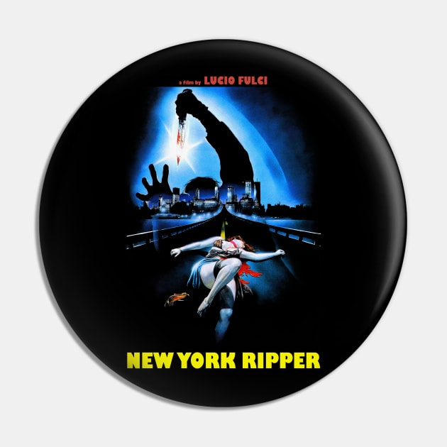 New York Ripper Pin by MondoDellamorto