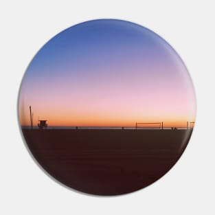 Santa Monica Sunset Pin