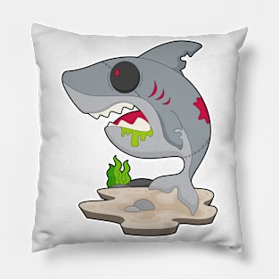Shark Halloween Zombie Pillow