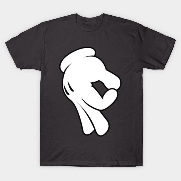 mickey hands shirt