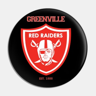 Greenville Red Raiders Pin