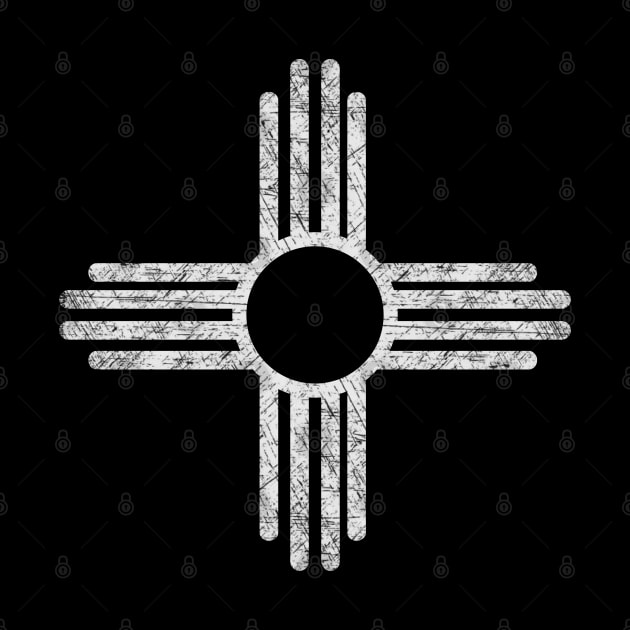 New Mexico State Flag White by ilrokery