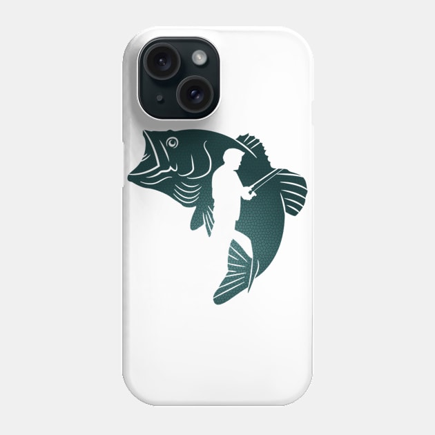 Fisherman Phone Case by NerdsbyLeo